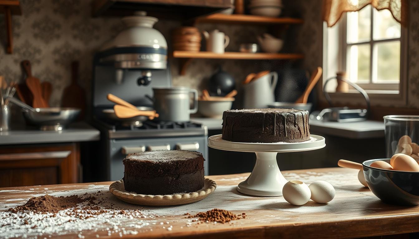 1920's recipe for chocolate cake