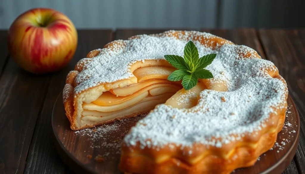 Invisible Apple Cake