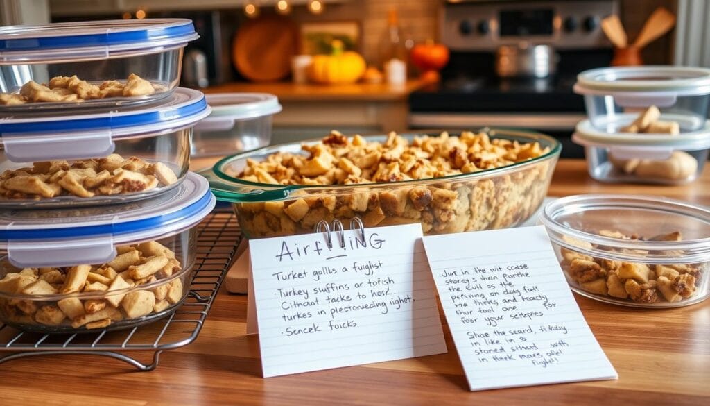 Turkey Stuffing Casserole Storage Tips