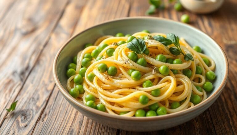 pasta with peas