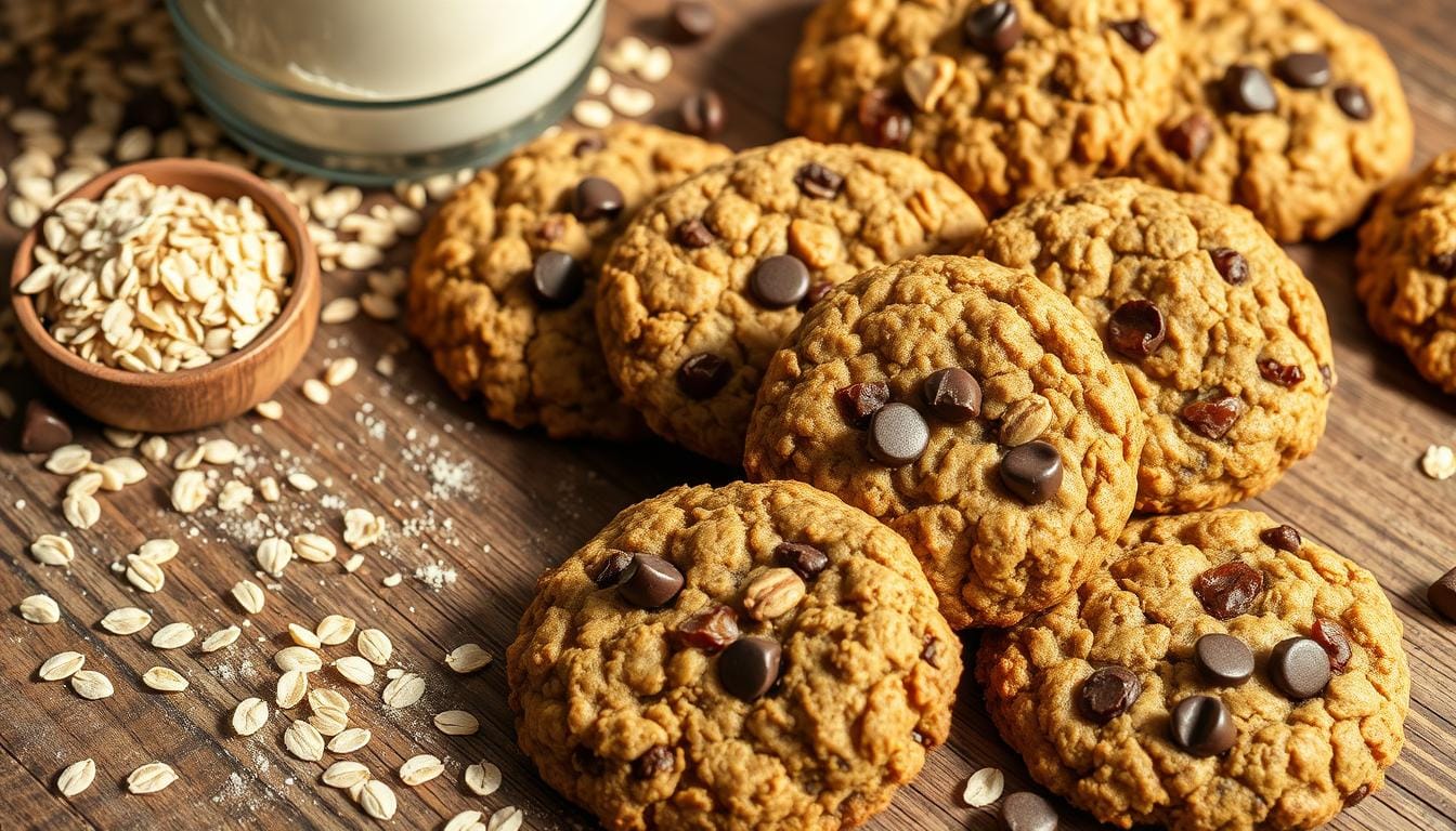 protein oatmeal cookies